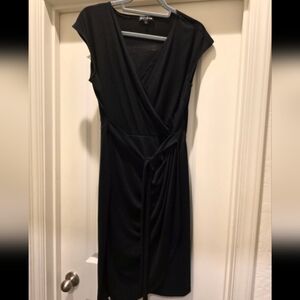 Chic Black Midi Dress